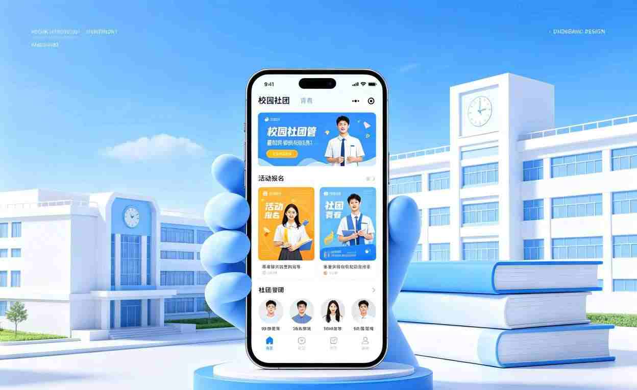 成都新都区校园社团管理软件开发