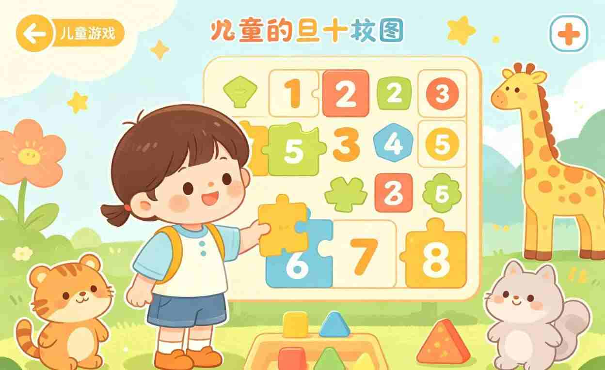 成都儿童益智动漫小游戏开发